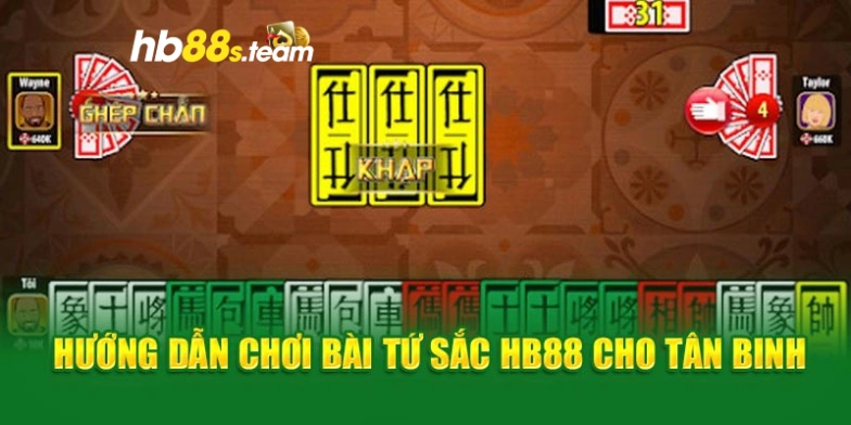 hướng dẫn chơi bài tứ sắc