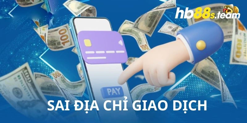 Lỗi phổ biến khi thực hiện quy trình là hội viên điền sai địa chỉ người nhận