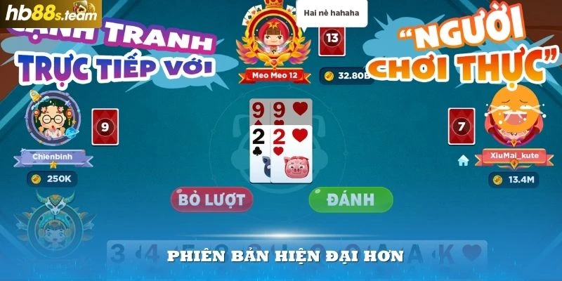 Game bài tại HB88 là phiên bản hiện đại hơn so với trò chơi thông thường